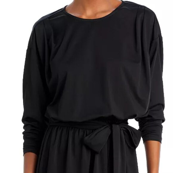 ***Aqua Drop Waist Jersey Dress*** - Picture 3 of 6